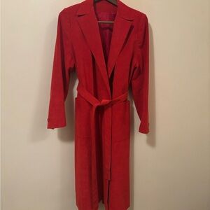 70s / 80s Vintage Ultrasuede Wrap Coat